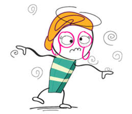 Old Lady Can Fly sticker #14535848