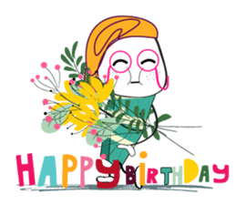 Old Lady Can Fly sticker #14535852