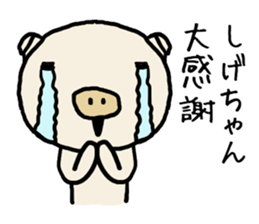 Shigechan pig sticker #14535856
