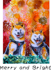 Shiba Inu Sisters and friends - 4 sticker #14536059