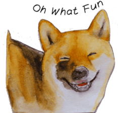 Shiba Inu Sisters and friends - 4 sticker #14536075