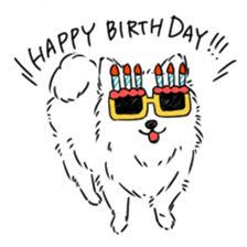 Pomeranian watachan Sticker2 sticker #14536122