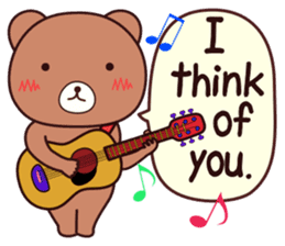 Bear 3 (English) sticker #14536191