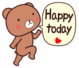 Bear 3 (English) sticker #14536195