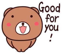 Bear 3 (English) sticker #14536196