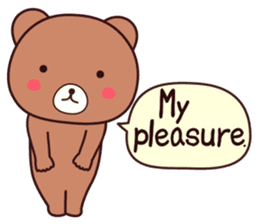 Bear 3 (English) sticker #14536206