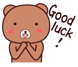 Bear 3 (English) sticker #14536214