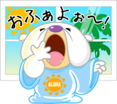 Bullhula - Tough-looking twin bulldog2 sticker #14536266