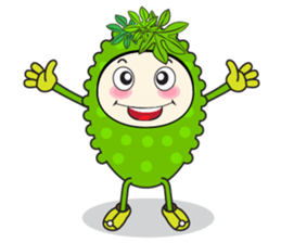 Bitter Melon Fruit sticker #14536527