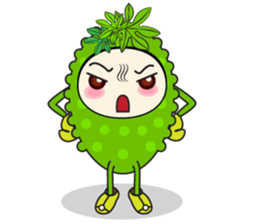 Bitter Melon Fruit sticker #14536530