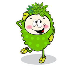 Bitter Melon Fruit sticker #14536533