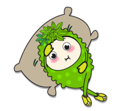 Bitter Melon Fruit sticker #14536536