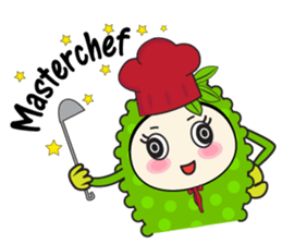 Bitter Melon Fruit sticker #14536542