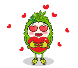 Bitter Melon Fruit sticker #14536543