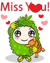 Bitter Melon Fruit sticker #14536544