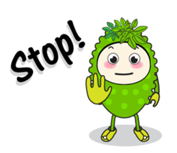 Bitter Melon Fruit sticker #14536546