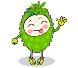 Bitter Melon Fruit sticker #14536550
