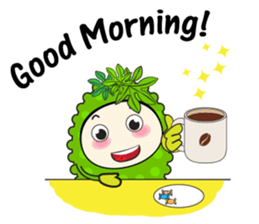 Bitter Melon Fruit sticker #14536555