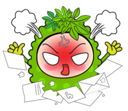Bitter Melon Fruit sticker #14536558