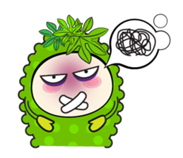 Bitter Melon Fruit sticker #14536565