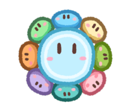 Dango Daikazoku sticker #14537007