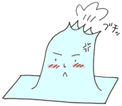 Mr. petite petite of packing material. sticker #14537137