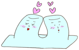 Mr. petite petite of packing material. sticker #14537139