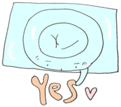 Mr. petite petite of packing material. sticker #14537146