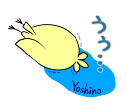 YOSHINO's exclusive sticker sticker #14538093