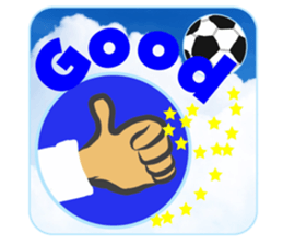 We love football 1 sticker #14538810