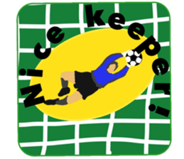 We love football 1 sticker #14538811