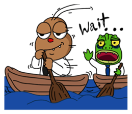 Pete the Cockroach Office Ver.ENG sticker #14539072