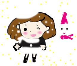 Girl A-ko2 sticker #14539100