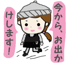 Girl A-ko2 sticker #14539102