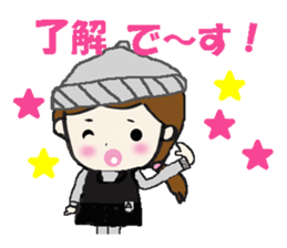Girl A-ko2 sticker #14539103