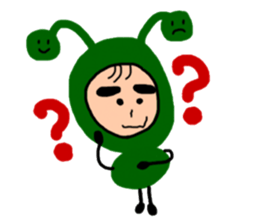 Fairy GREEN MAN sticker #14539145