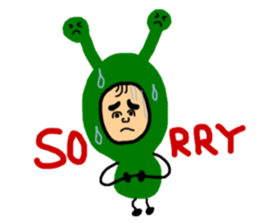 Fairy GREEN MAN sticker #14539147