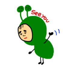 Fairy GREEN MAN sticker #14539148