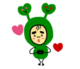 Fairy GREEN MAN sticker #14539149