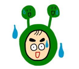 Fairy GREEN MAN sticker #14539151