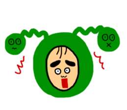 Fairy GREEN MAN sticker #14539152