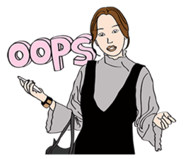 Pink Girl Talk sticker #14539289