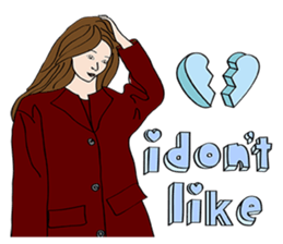 Pink Girl Talk sticker #14539290