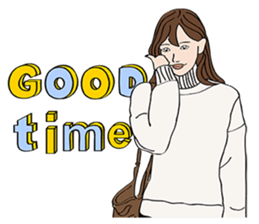 Pink Girl Talk sticker #14539291