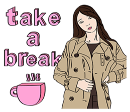 Pink Girl Talk sticker #14539299