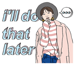 Pink Girl Talk sticker #14539300