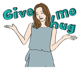 Pink Girl Talk sticker #14539306