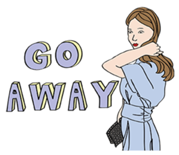 Pink Girl Talk sticker #14539307