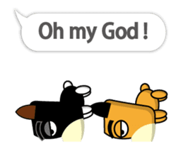 TF-Dog Animation 3 ( English ) sticker #14539865