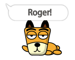 TF-Dog Animation 3 ( English ) sticker #14539871